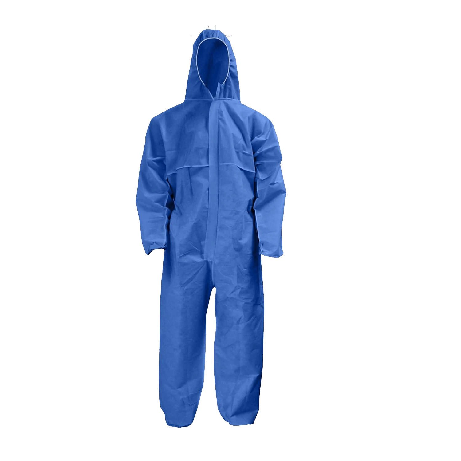 SMS LIGHTWEIGHT COVERALLS WITH HOOD, BOOTS, ZIPPER, AND ELASTIC CUFFS