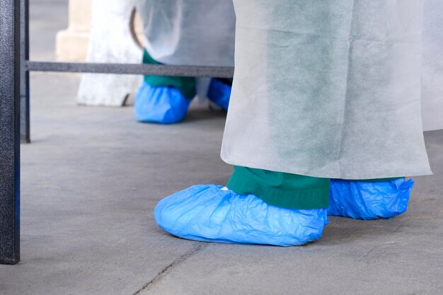 CPE Blue Shoe Cover